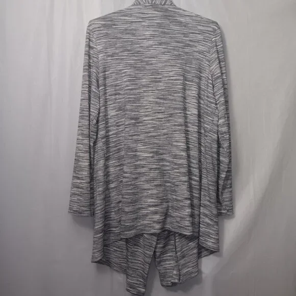 KATE & MALLORY OPEN FRONT LIGHTWEIGHT CARDIGAN - Picture 3 of 13